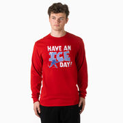 Hockey Tshirt Long Sleeve - Have An Ice Day