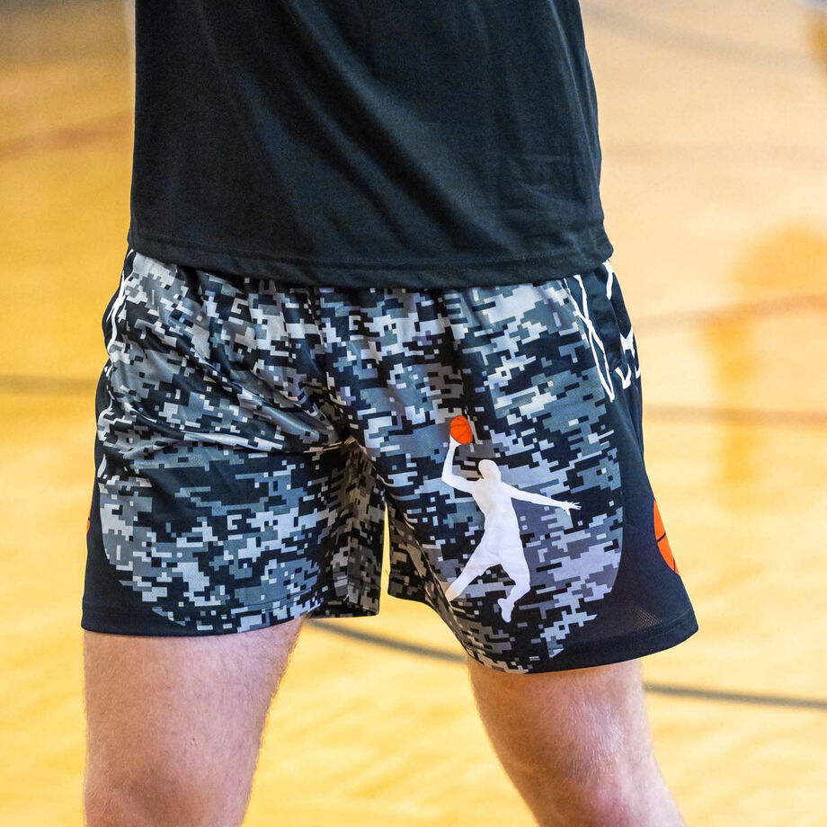 Basketball Beckett™ Shorts - Digital Camo