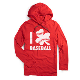 Men's Baseball Lightweight Hoodie - I Shamrock Baseball