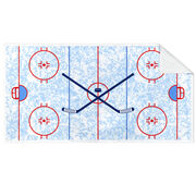 Hockey Premium Beach Towel - Hockey Rink