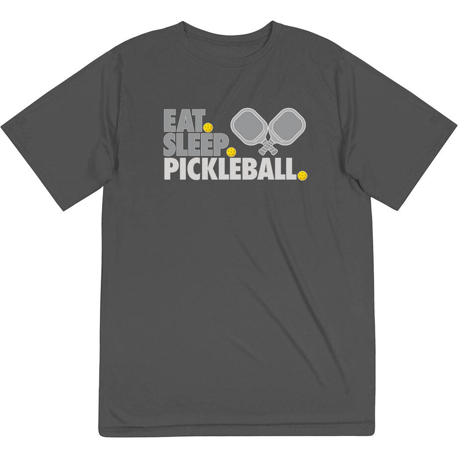 Pickleball Short Sleeve Performance Tee - Eat. Sleep. Pickleball