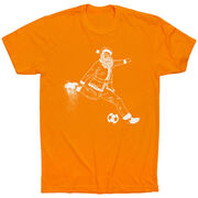 Soccer Short Sleeve T-Shirt - Santa Player