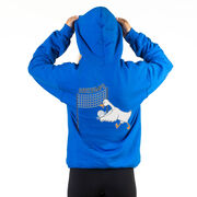 Volleyball Hooded Sweatshirt - Goosebumps (Back Design)