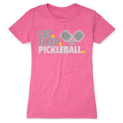 Pickleball Women's Everyday Tee - Eat. Sleep. Pickleball