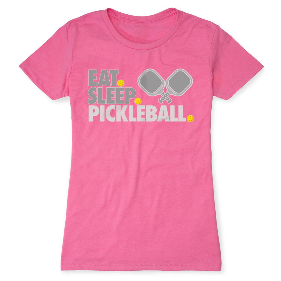 Pickleball Women's Everyday Tee - Eat. Sleep. Pickleball