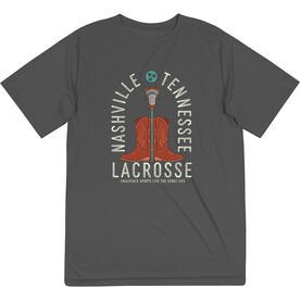 Guys Lacrosse Short Sleeve Performance Tee - Nashville Lacrosse