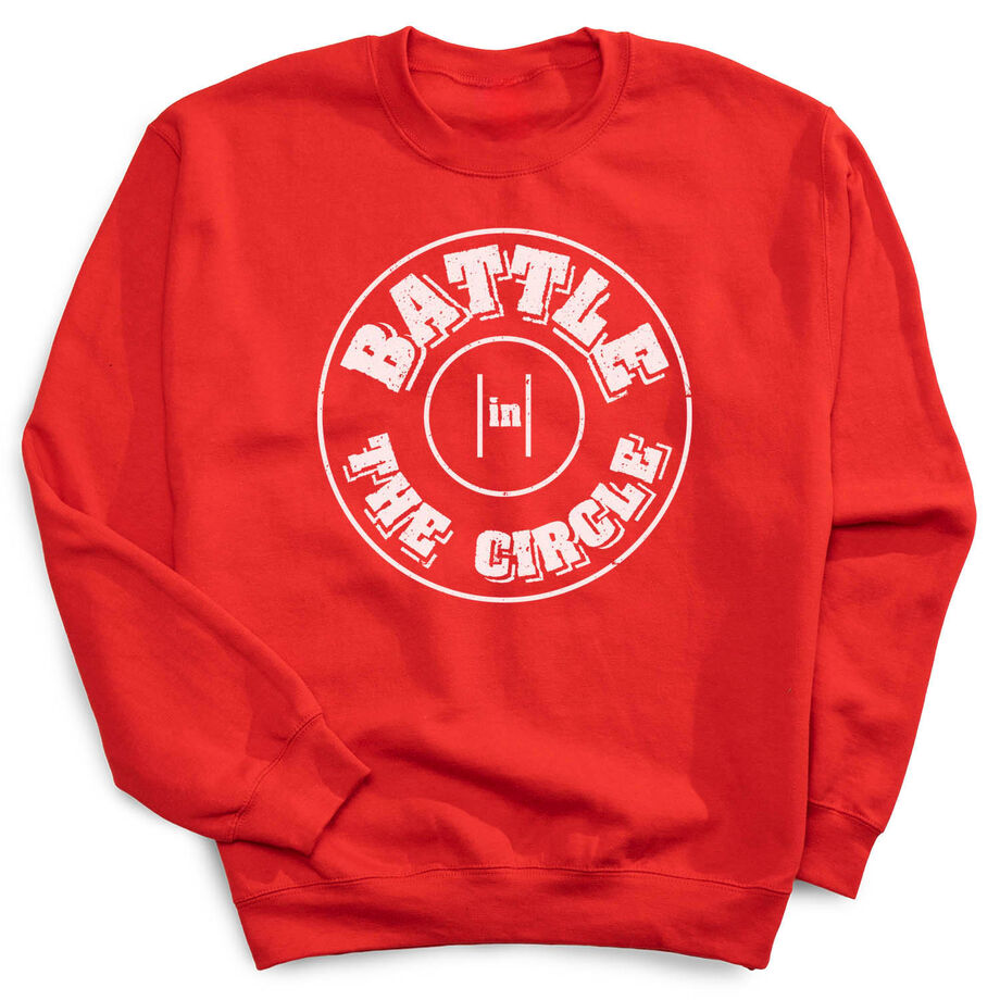 Wrestling Crewneck Sweatshirt - Battle In Circle