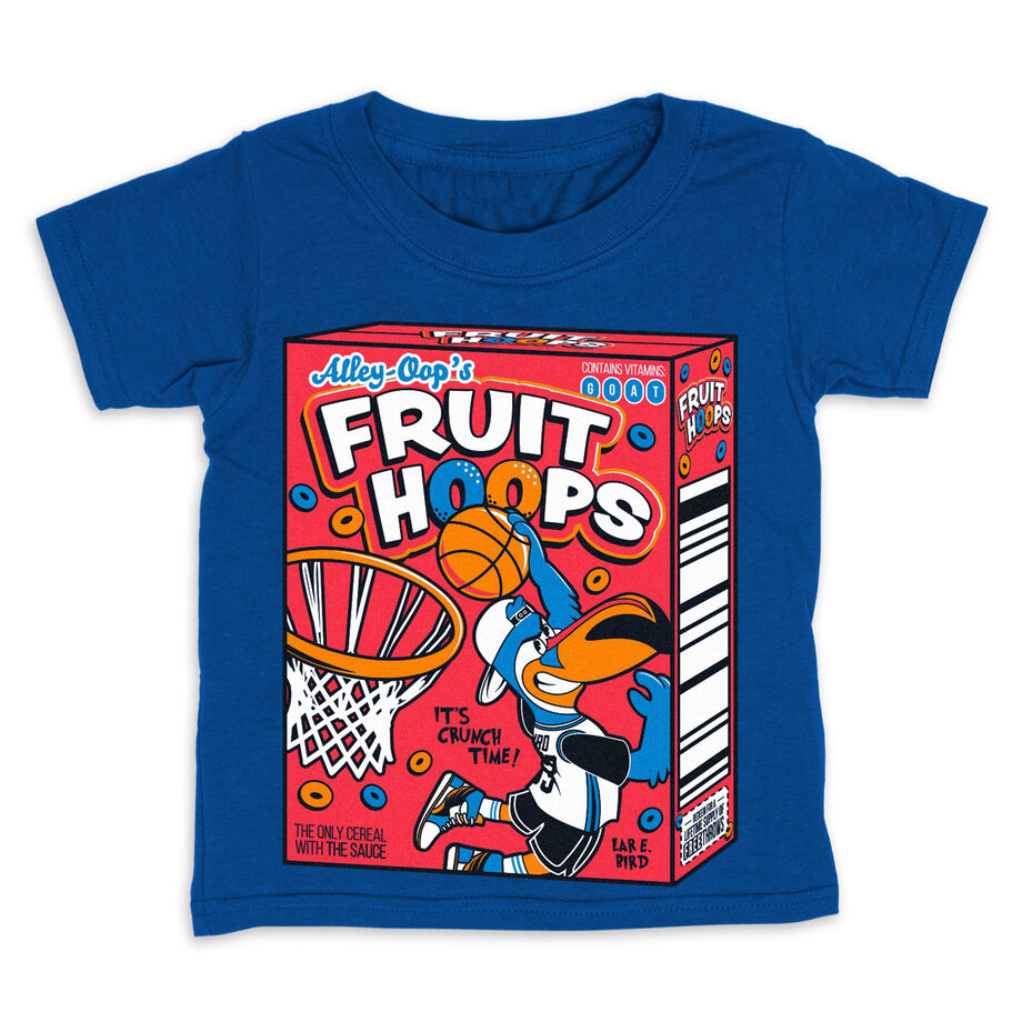 Basketball Toddler Short Sleeve Shirt - Fruit Hoops