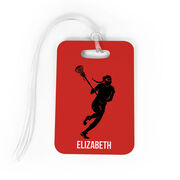 Girls Lacrosse Bag/Luggage Tag - Personalized Player