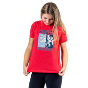 Hockey Short Sleeve T-Shirt - Survival of the Fittest