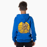 Guys Lacrosse Hooded Sweatshirt - BigFoot (Back Design)