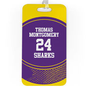 Hockey Bag/Luggage Tag - Personalized Hockey Team Puck