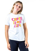 Cheerleading Short Sleeve T-Shirt - Cheer Is My Life