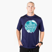 Pickleball Short Sleeve Performance Tee - Serve's Up