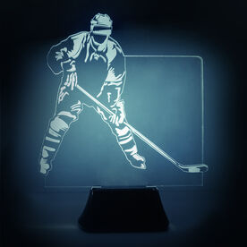 Hockey Acrylic LED Lamp Player