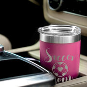 Soccer 20oz. Double Insulated Tumbler - Soccer Mom