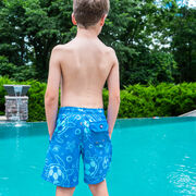 Soccer Swim Trunks - Seaside