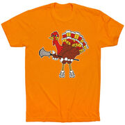 Guys Lacrosse Short Sleeve T-Shirt - Top Cheddar Turkey Tom