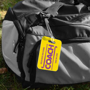 Field Hockey Bag/Luggage Tag - Personalized Coach
