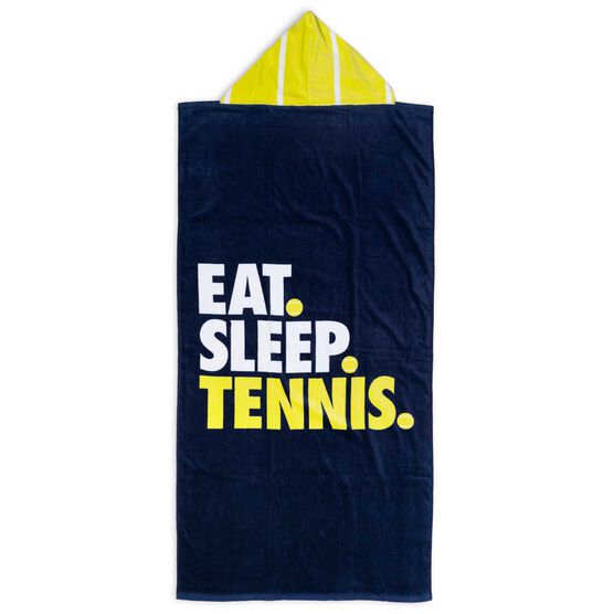 Tennis Beach Towel Seat Cover - Eat Sleep Tennis