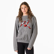 Soccer Crewneck Sweatshirt - Soccer Santa