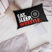 Wrestling Pillowcase - Eat Sleep Wrestle