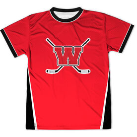 Custom Team Short Sleeve Velocitee T-Shirt -  Hockey
