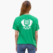 Pickleball Short Sleeve T-Shirt - I'd Rather Be Playing Pickleball (Back Design)