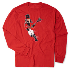 Guys Lacrosse Tshirt Long Sleeve - Crushing Goals