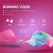 Running Comfort Performance Visor - Water Color