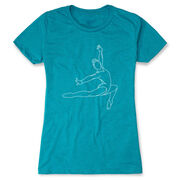 Gymnastics Women's Everyday Tee - Gymnast Sketch