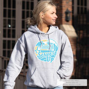 Volleyball Hooded Sweatshirt - Serve's Up
