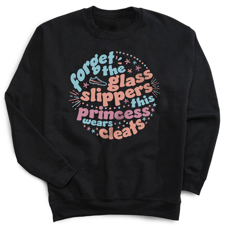 Crewneck Sweatshirt - Forget The Glass Slippers - Personalization Image