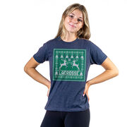 Lacrosse Short Sleeve Tee - Lacrosse Christmas Knit