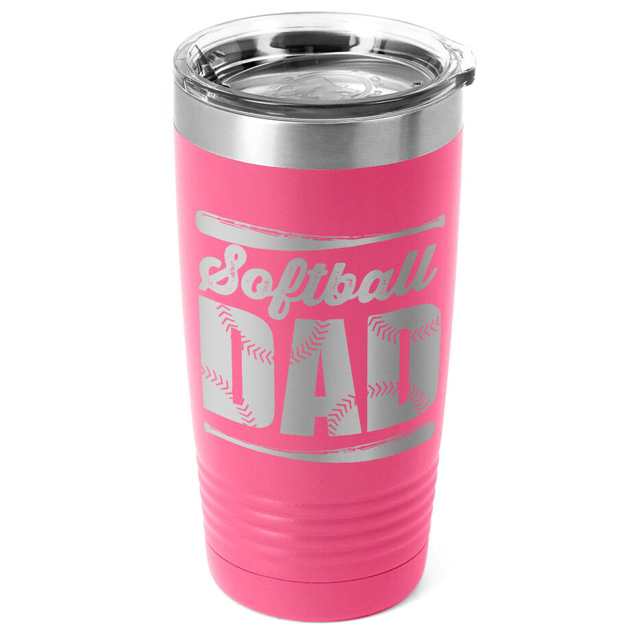 Softball 20 oz. Double Insulated Tumbler - Dad