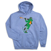 Guys Lacrosse Hooded Sweatshirt - Lacrosse Leprechaun