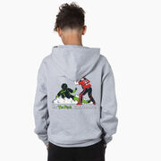 Baseball Hooded Sweatshirt - How The Pinch Stole Home (Back Design)