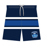 Custom Team Shorts - Wrestling Stripes