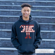 Hockey Hooded Sweatshirt - Hockey's My Favorite