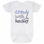Hockey Baby One-Piece - Crawl Walk Hockey