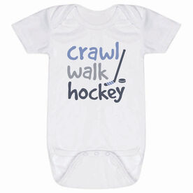 Hockey Baby One-Piece - Crawl Walk Hockey