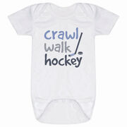Hockey Baby One-Piece - Crawl Walk Hockey