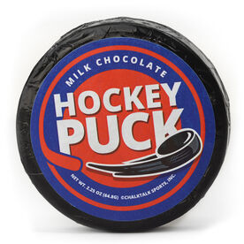 Chocolate Hockey Puck