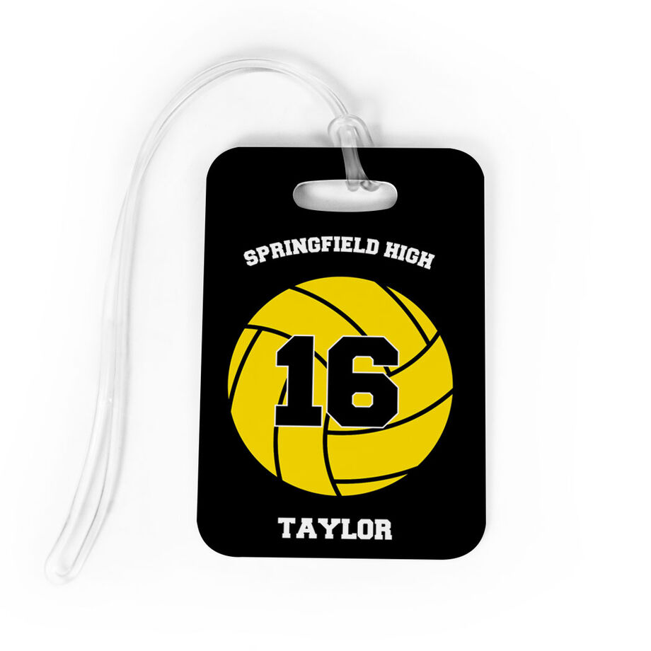 Volleyball Bag/Luggage Tag - Personalized Volleyball Team