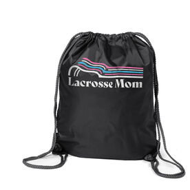 Lacrosse Drawstring Backpack - Lacrosse Mom Sticks