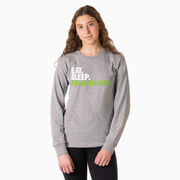 Field Hockey Tshirt Long Sleeve - Eat. Sleep. Field Hockey