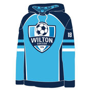 Soccer Hoodie - Wilton Soccer Logo