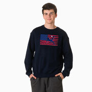 Soccer Crewneck Sweatshirt - Guys Soccer Land That We Love