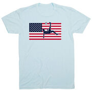 Soccer Short Sleeve T-Shirt - Patriotic Soccer