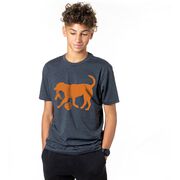 Basketball Tshirt Short Sleeve Baxter The Basketball Dog